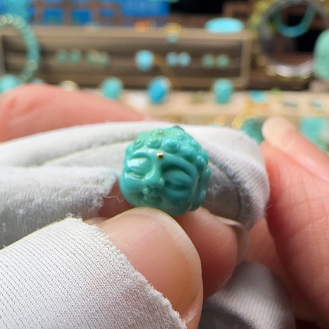绿松石未镶嵌吊坠(不含链)