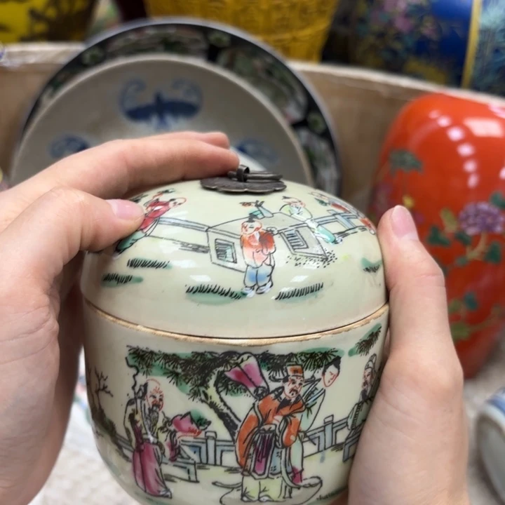 瓷片瓷器摆件 瓷器摆件