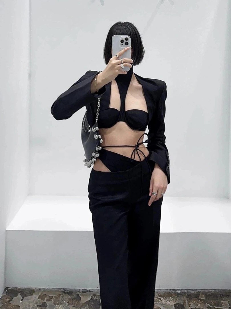 【OUDEWAAG】挂脖式时尚抹胸内衣舒适贴身