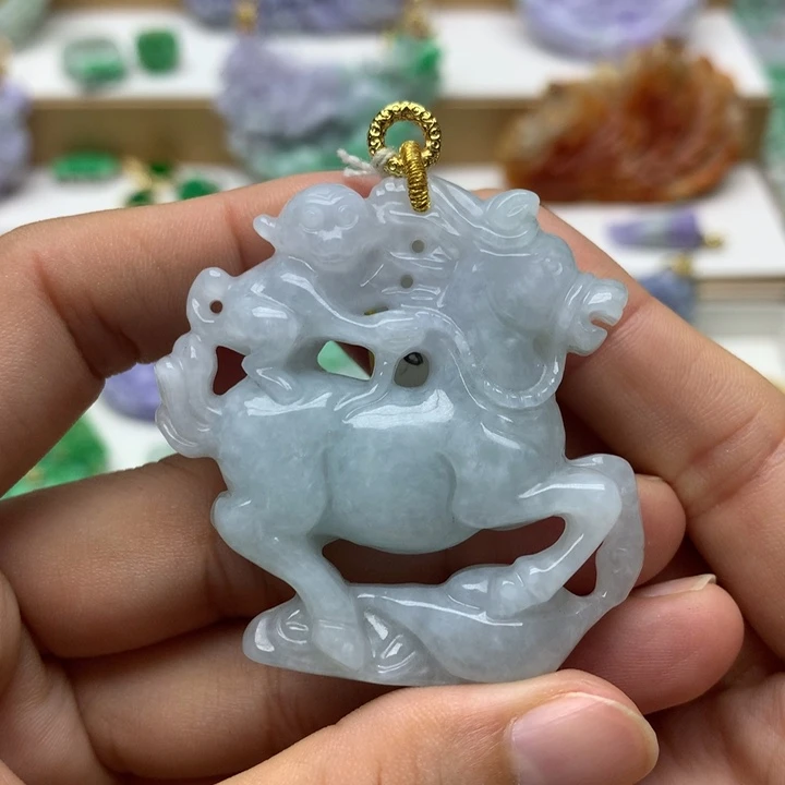 颈饰未镶嵌翡翠翡翠