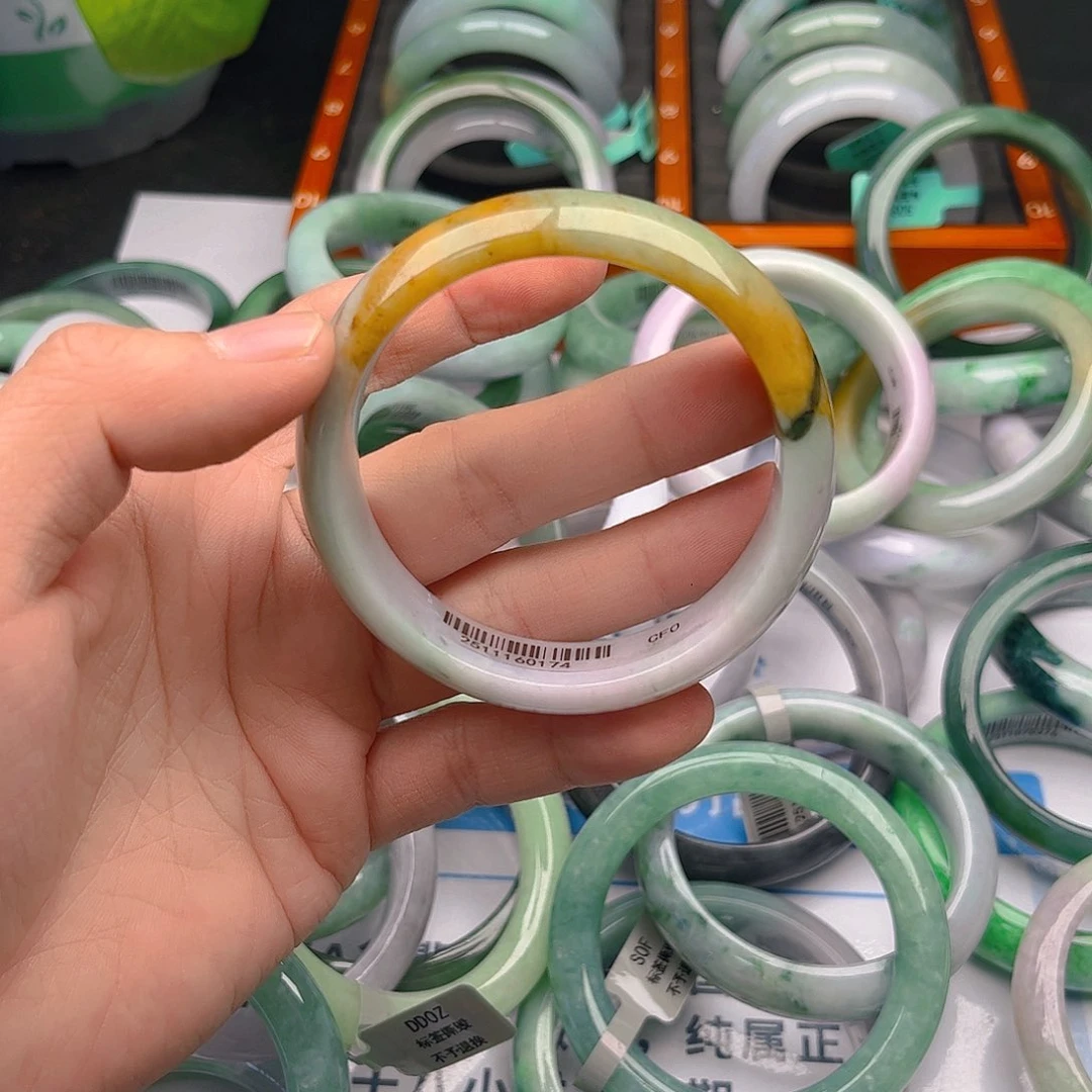 未镶嵌手镯翡翠5758x2. 38