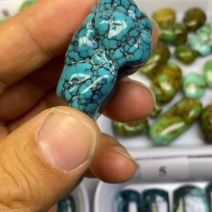 G***g高瓷绿蓝大随行锁骨