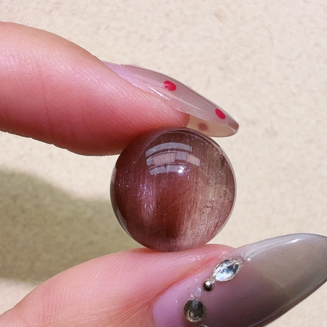 珠宝半成品未镶嵌水晶兔毛单珠