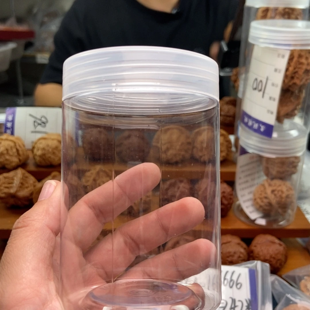 文玩核桃把件罐子