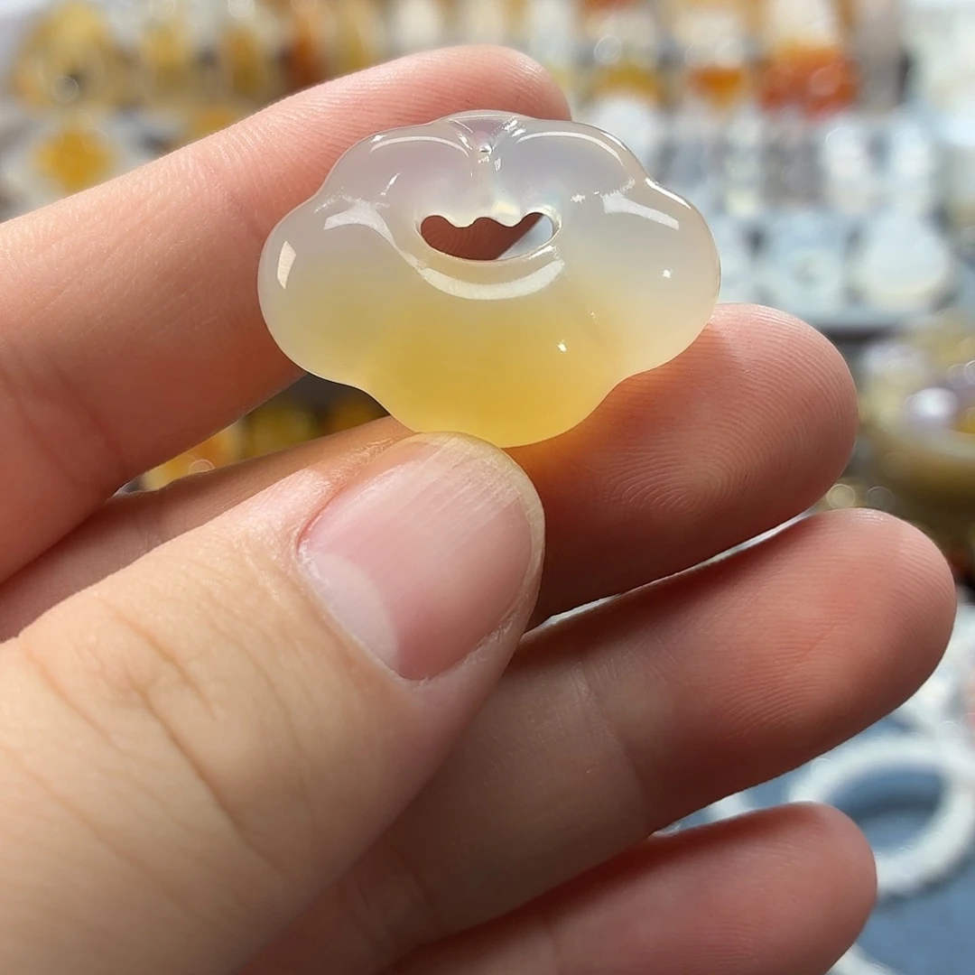 玛瑙/玉髓未镶嵌吊坠(不含链)