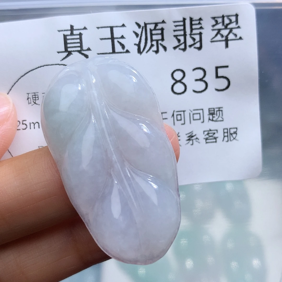 翡翠未镶嵌颈饰835