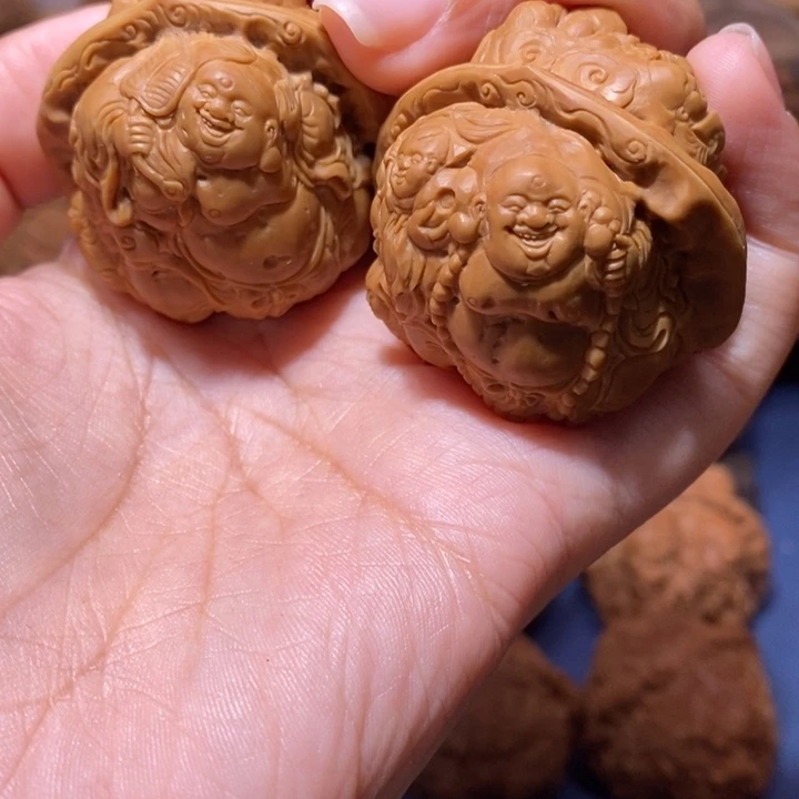 【闪购商品】手串/手链核桃深***灯弥勒