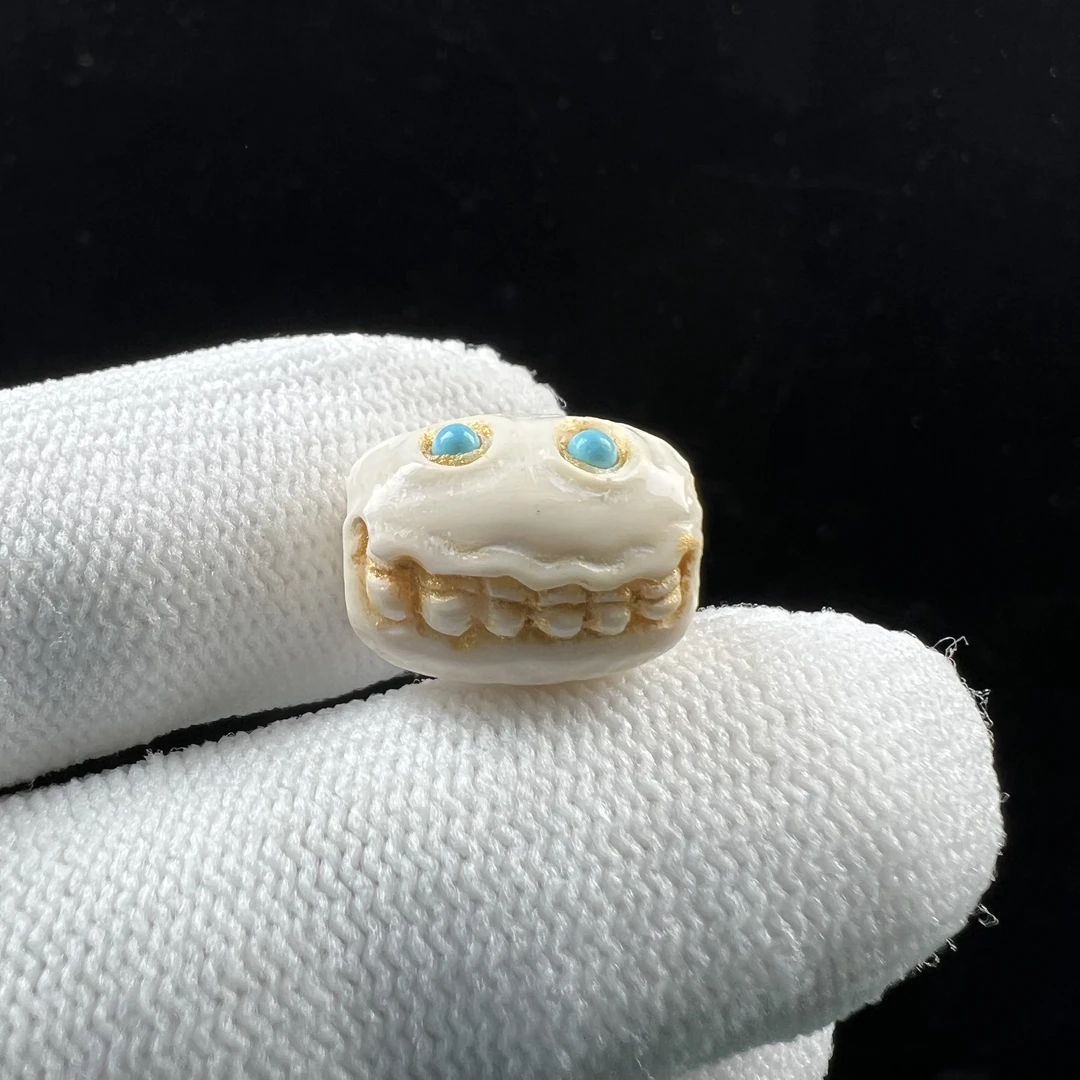 X7540天然猛犸牙 配饰 11.7*14.3mm支持鉴定 假一罚四