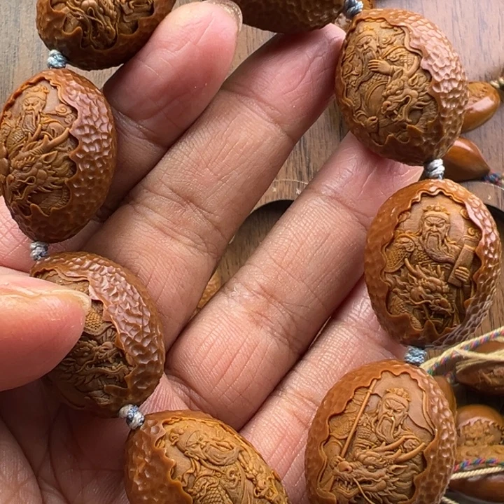 橄榄核手串/手链2.2九龙关公