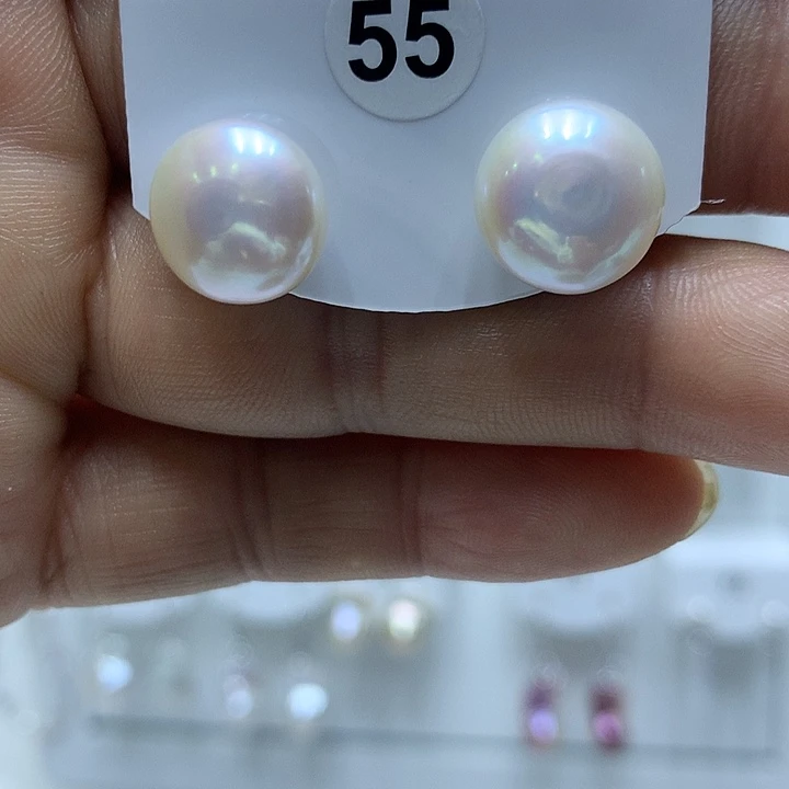 养***～淡水珍珠银S925镶嵌巴洛克