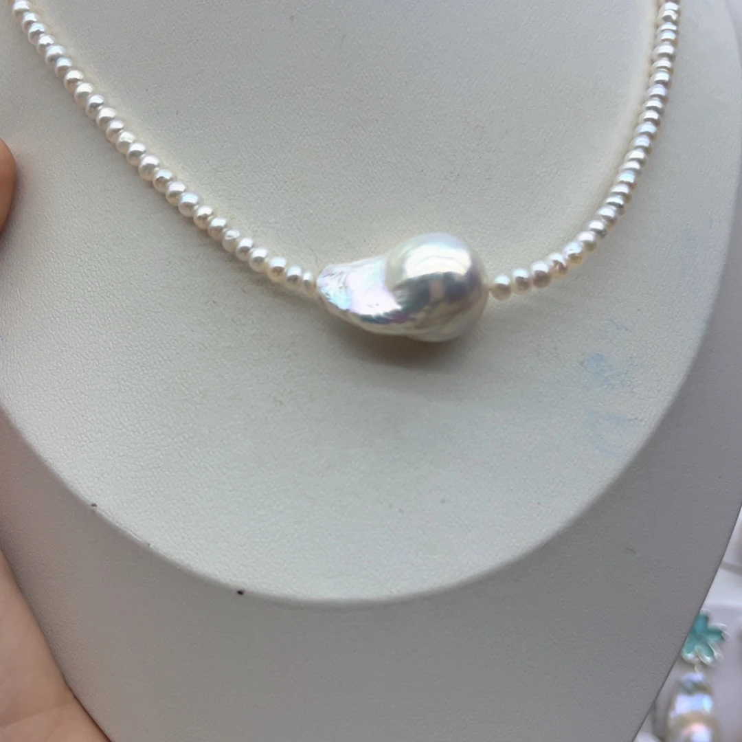 淡水珍珠颈饰未镶嵌