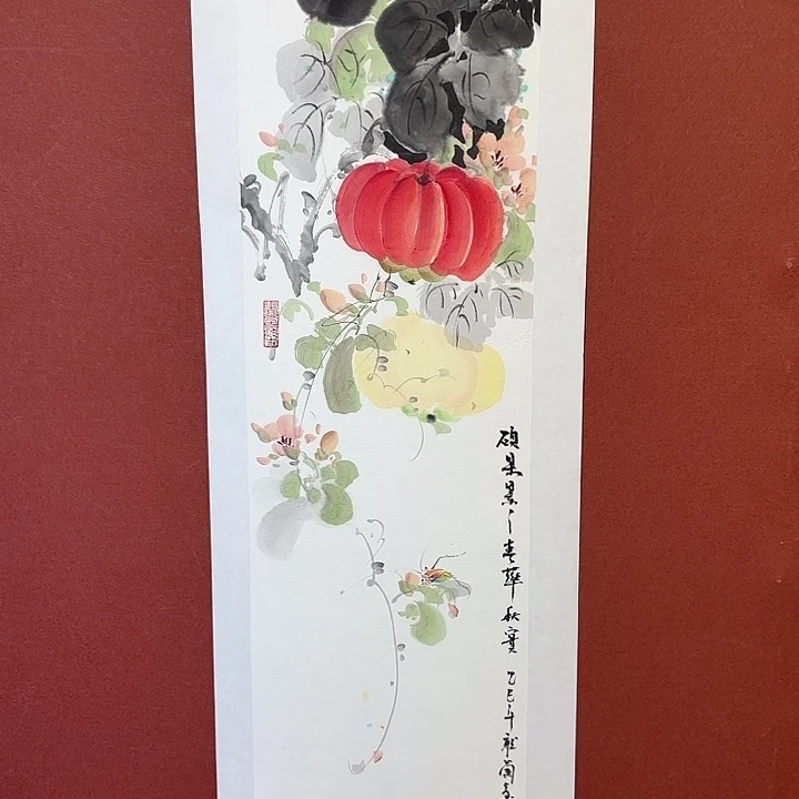 国画听兰老师花鸟