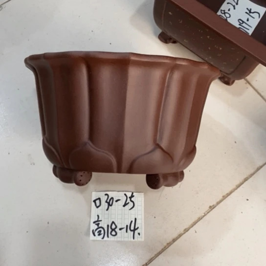 紫砂花盆宜兴紫砂花盆产地直销