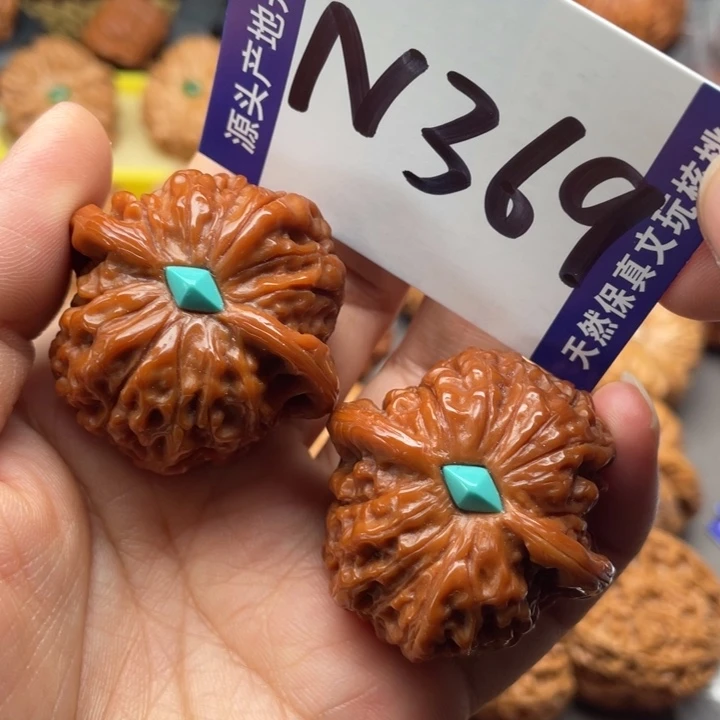 把件桃核血麒麟39尺