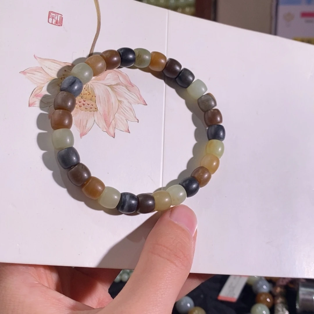 和田玉手链未镶嵌