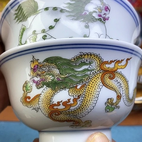 景德镇陶瓷藏式茶碗