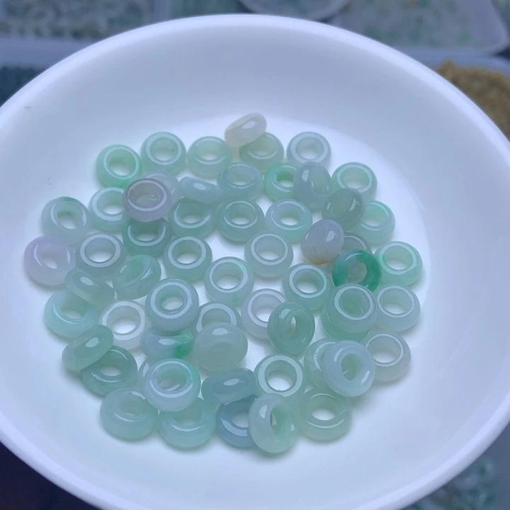 散珠翡翠卡9冰绿跑环10个