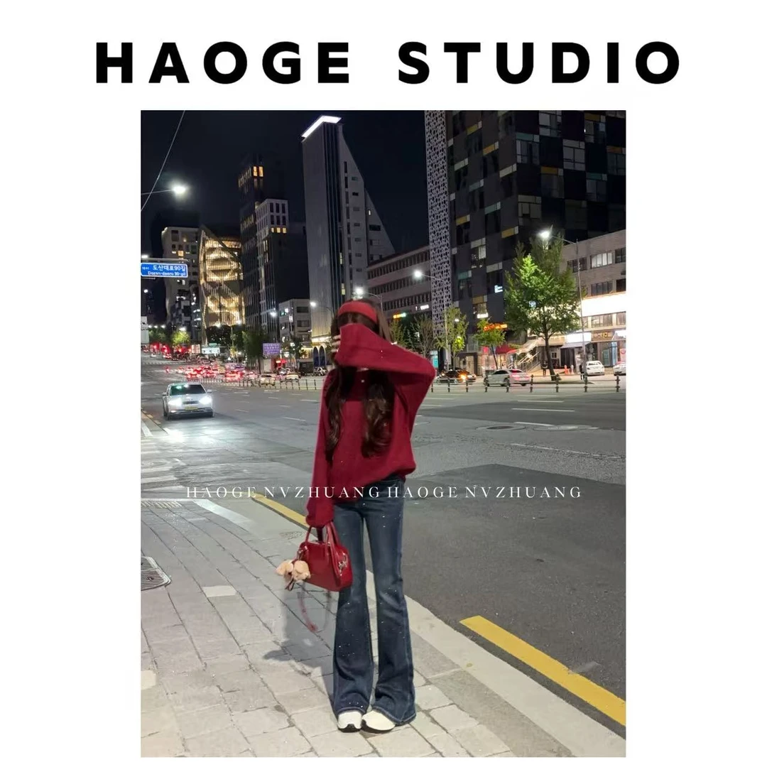 浩哥严选●繁星点点HGQ5NZK3398A牛仔裤预时尚百搭显瘦潮流设计款