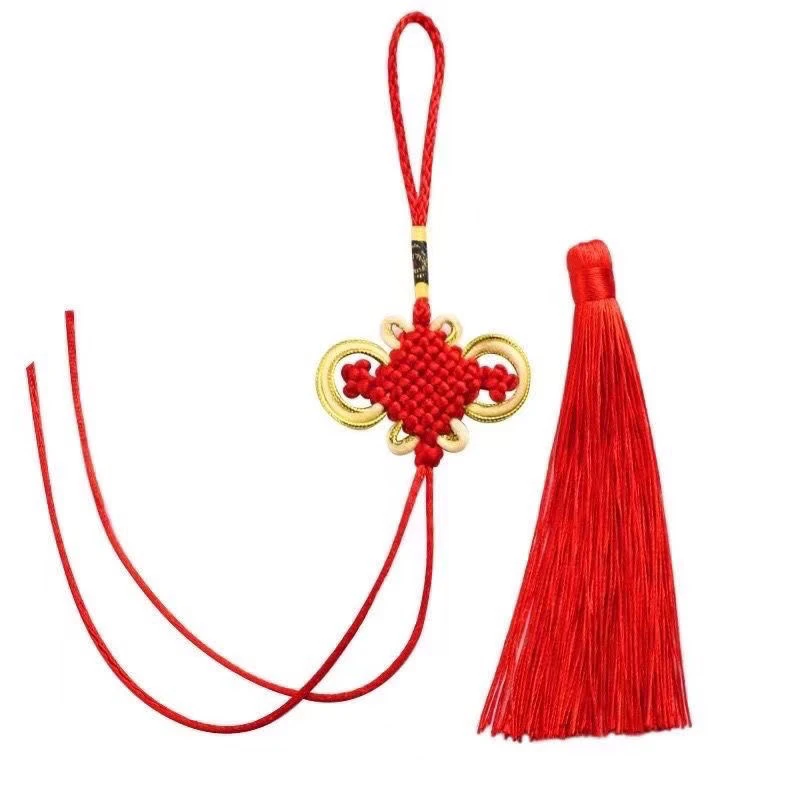 中国结小号6盘结中国结挂件 特色礼品装饰流苏穗子