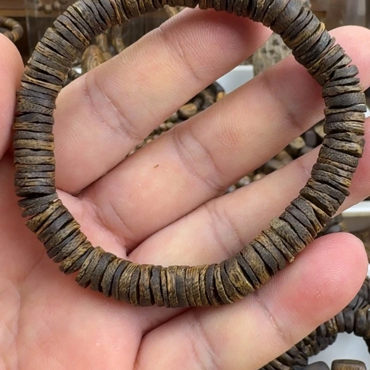 手串沉香张勺子手串6克加