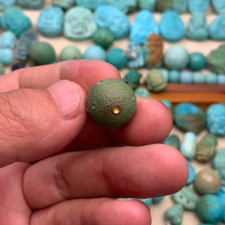 绿松石未镶嵌吊坠(不含链)