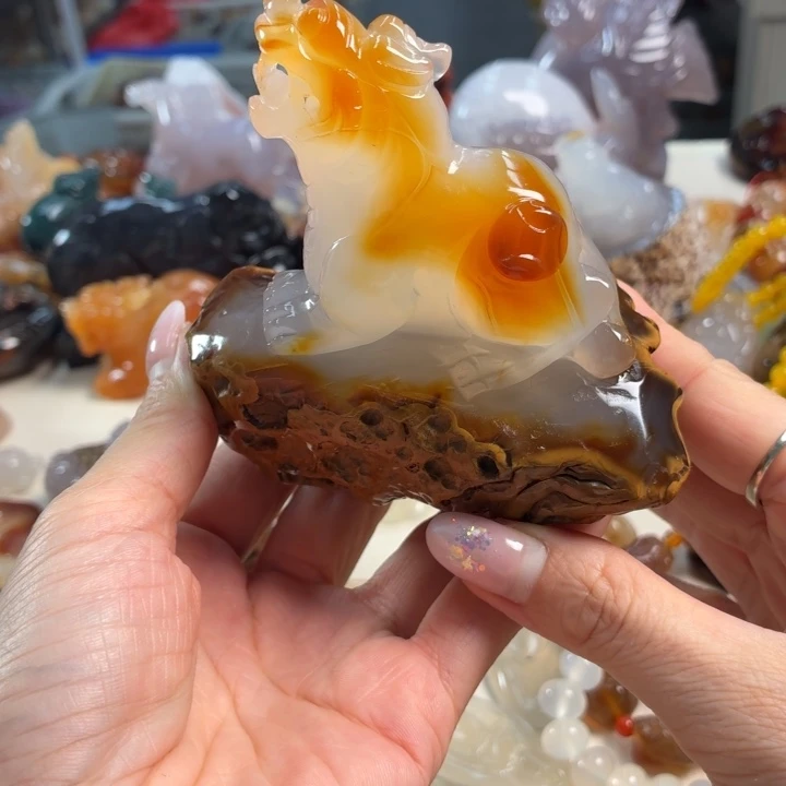 未镶嵌吊坠(不含链)玛瑙/玉髓