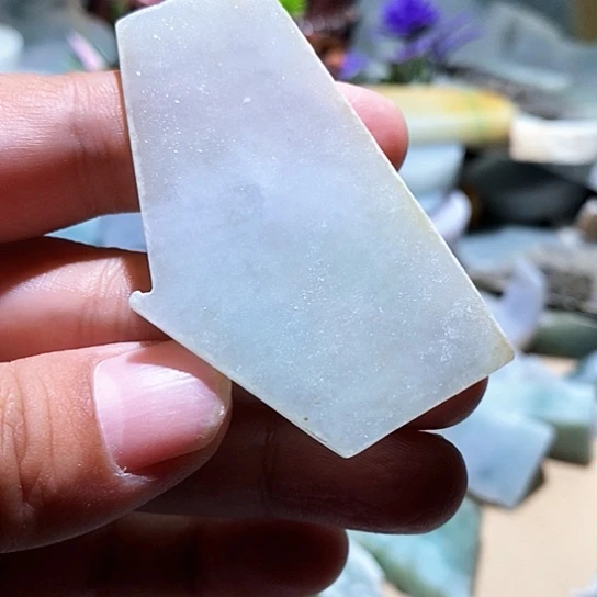 散珠翡翠边角料148