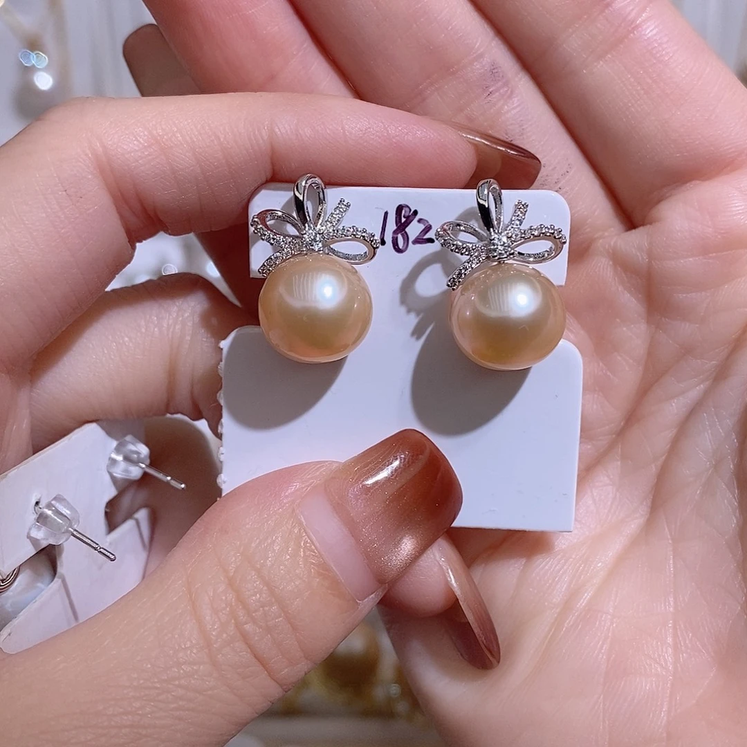 耳饰淡水珍珠未镶嵌w11.7