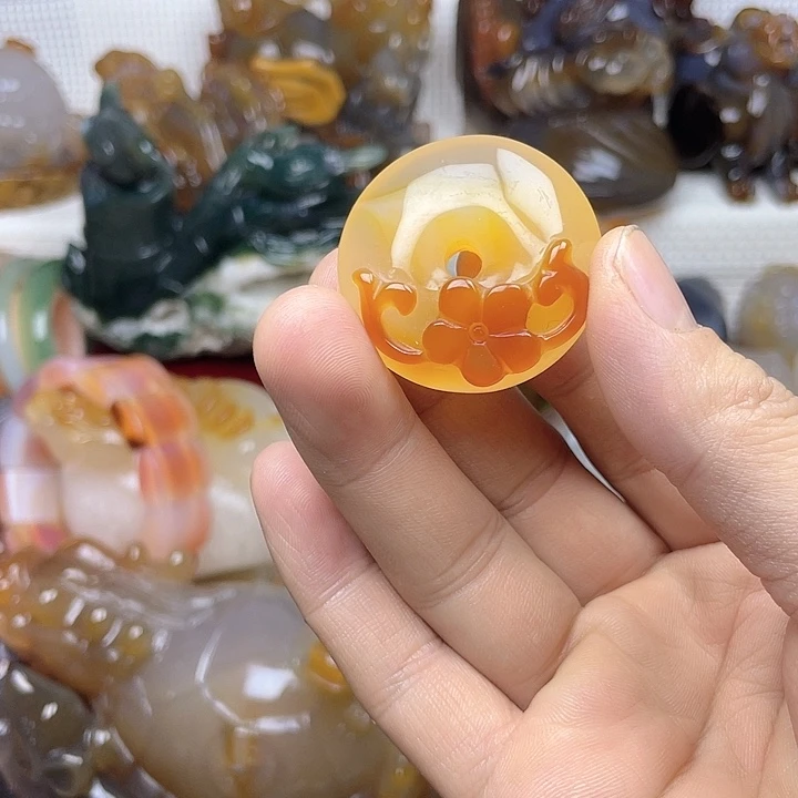玛瑙/玉髓饰品未镶嵌
