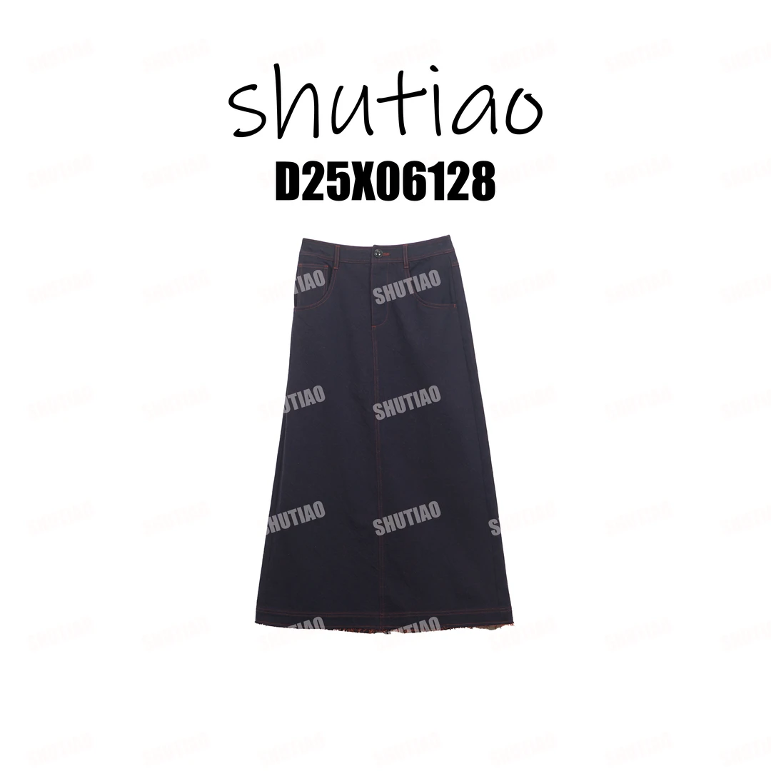 【SHUTIAO】2025秋冬：新款小众设计款裙子D25X06128