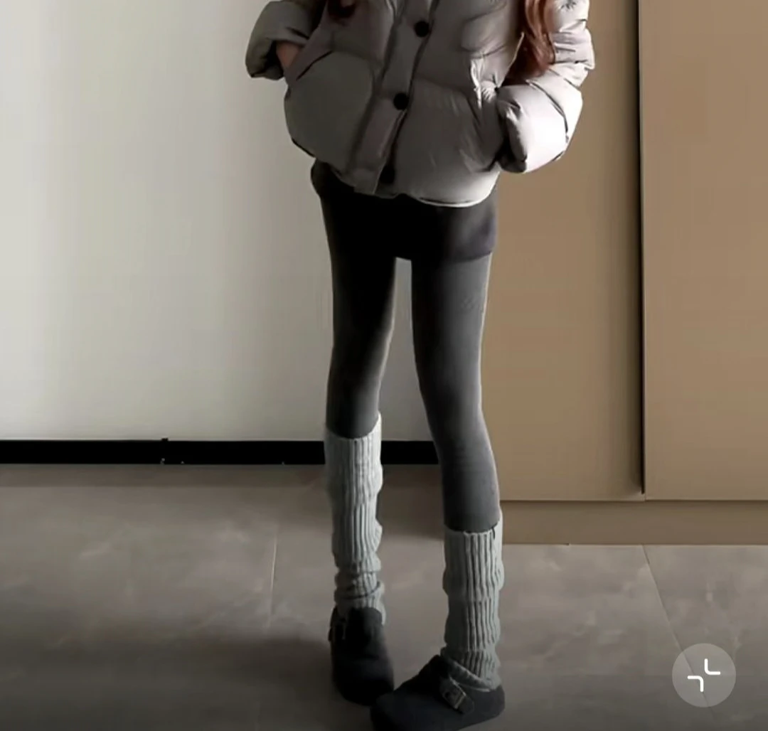 德妃推荐打底裤加厚显瘦拍一发二外穿