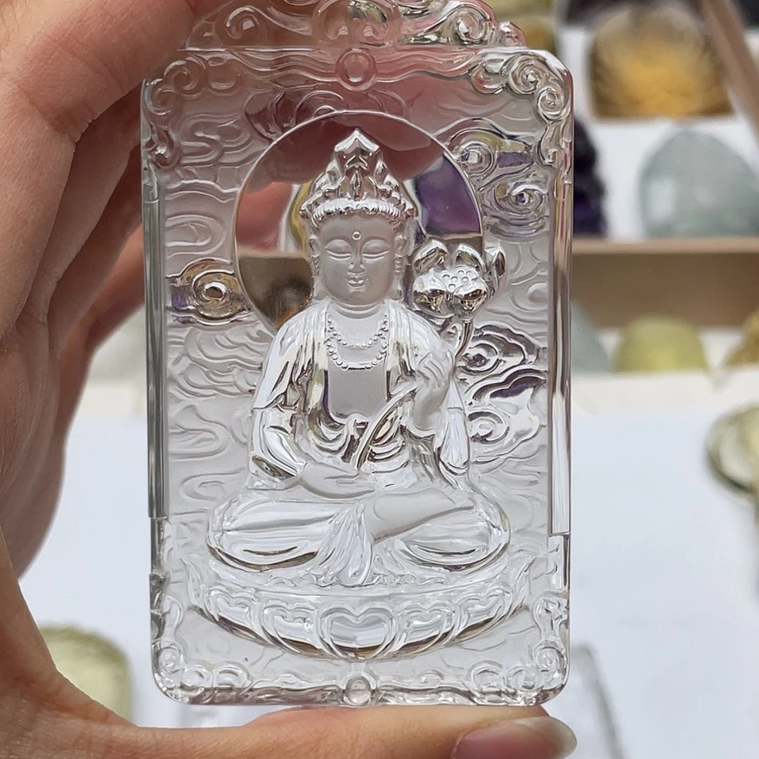 小***茬未镶嵌水晶颈饰定制