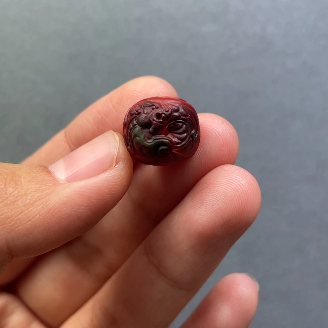 南红玛瑙未镶嵌配饰13.9mm