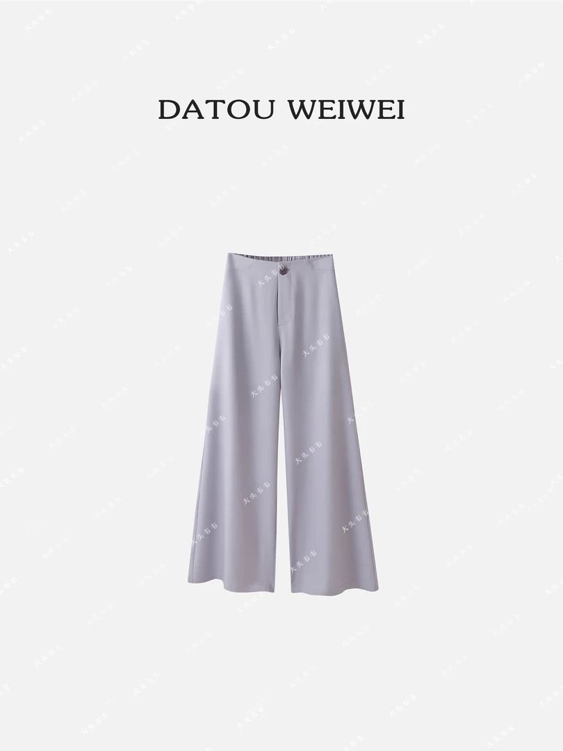 实穿主义【凉凉垂垂】日常通勤夏日限定色直筒裤552715