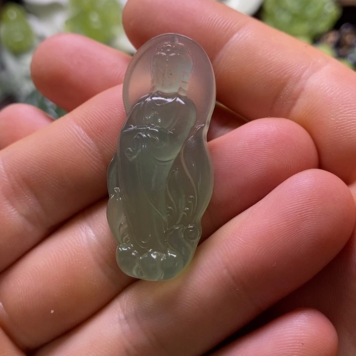 岫玉未镶嵌岫玉颈饰