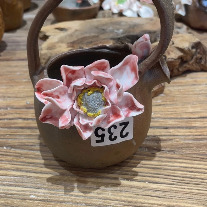 手工制作陶瓷茶具茶杯青蛙