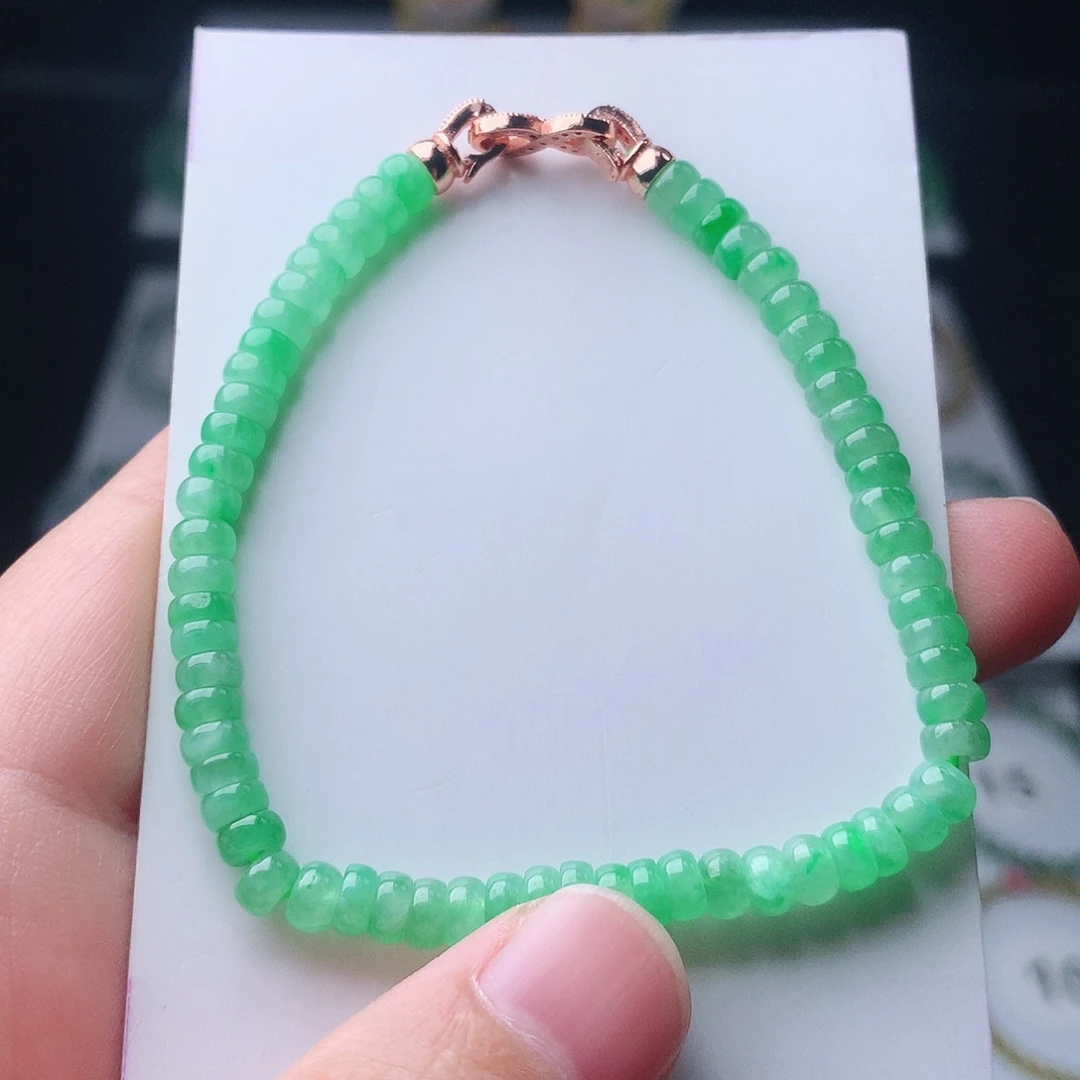 翡翠未镶嵌手链翡翠