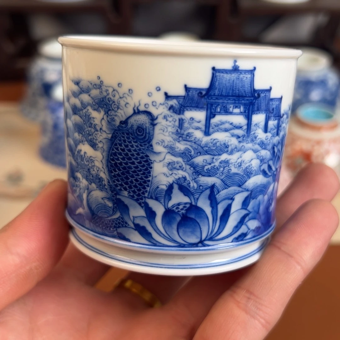 瓷片景德镇瓷器手工手绘