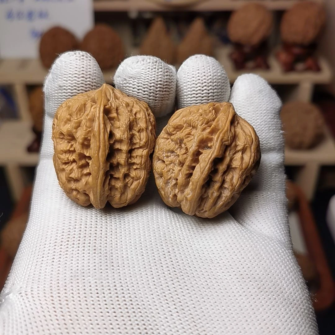 核桃文玩核桃高端小众大粗筋变异全品练手对福利款