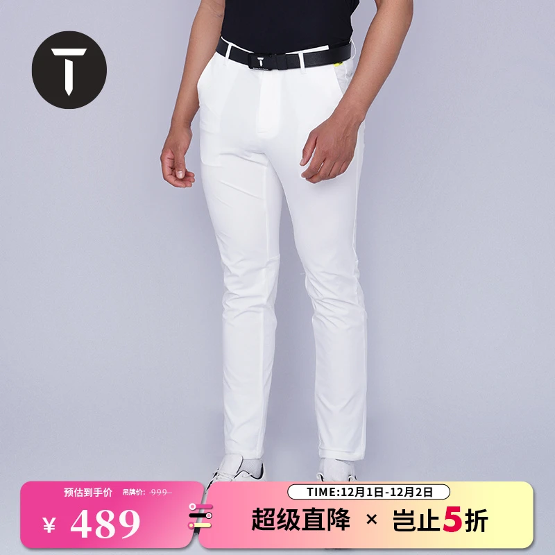 T/欧巡赛高尔夫男装长裤夏季轻薄休闲运动弹力男裤EM221AX015