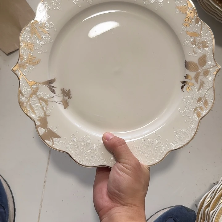 瓷10.5寸牛排盘35米两个