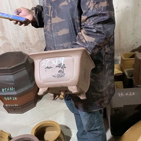 花盆紫砂手工艺品