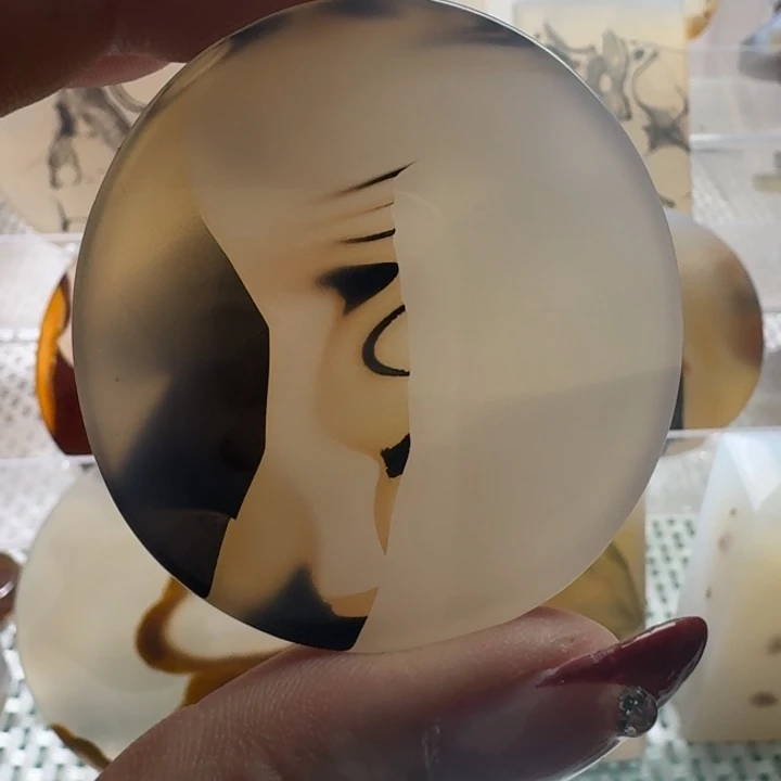 玛瑙/玉髓未镶嵌项链