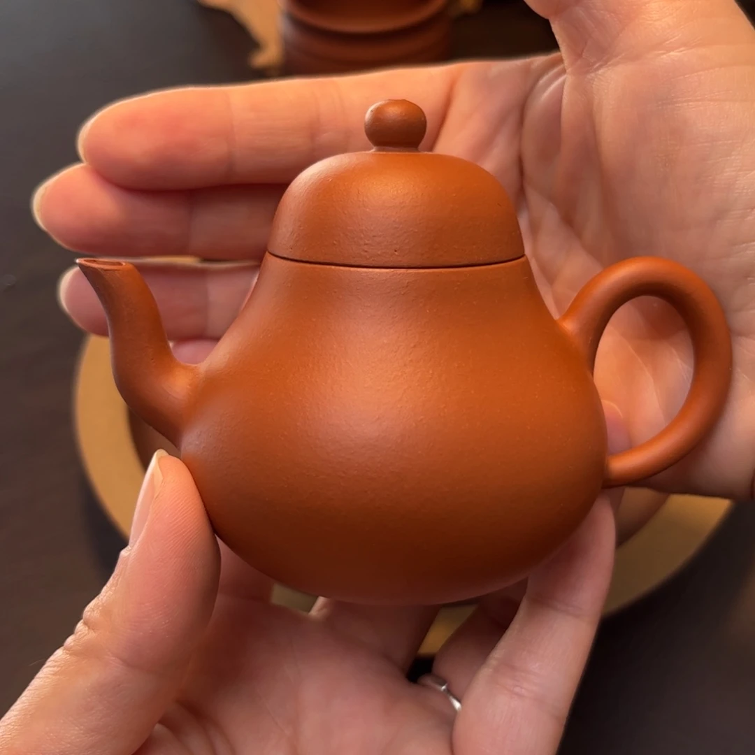 茶壶紫砂紫砂茶具半手工制作