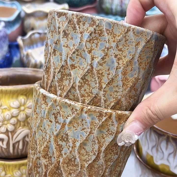 多肉绿植陶瓷花盆，有空，9.9包邮