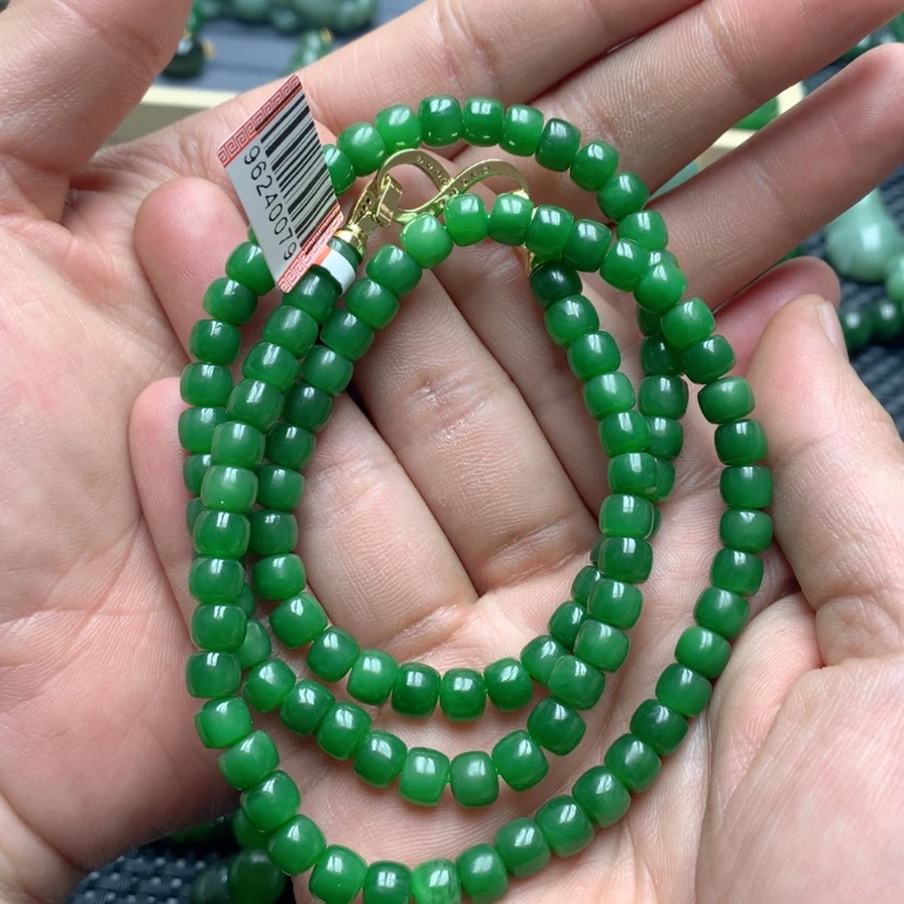 【闪购商品】和田玉（碧玉）项链未镶嵌