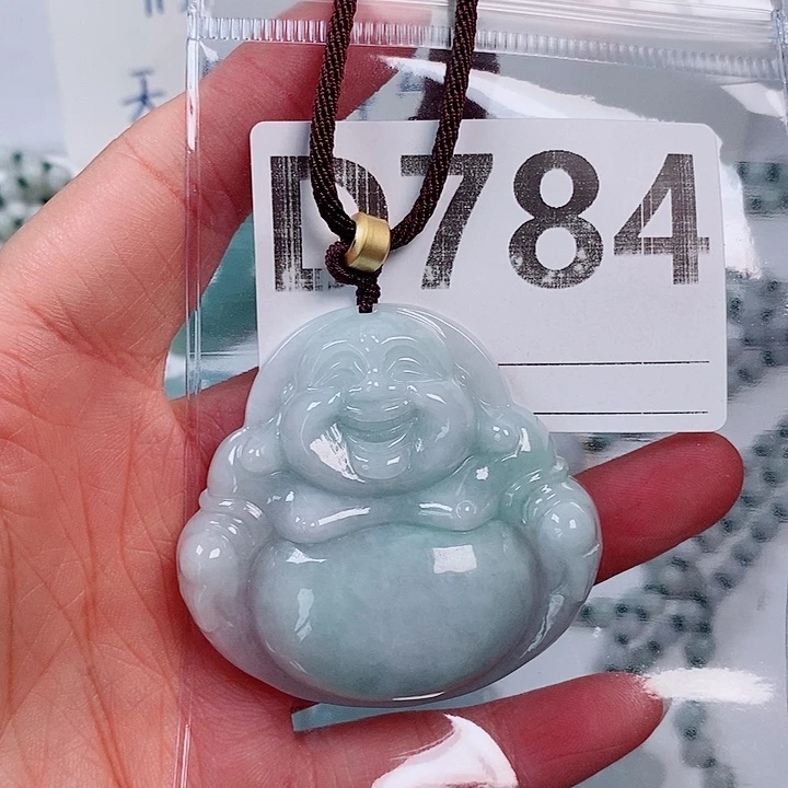 翡翠未镶嵌颈饰天然