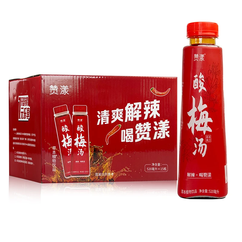 （临期）赞漾酸梅汤520ml*15瓶