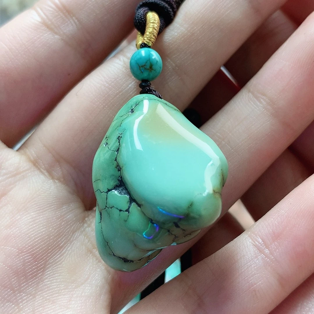 未镶嵌绿松石珠宝奇石