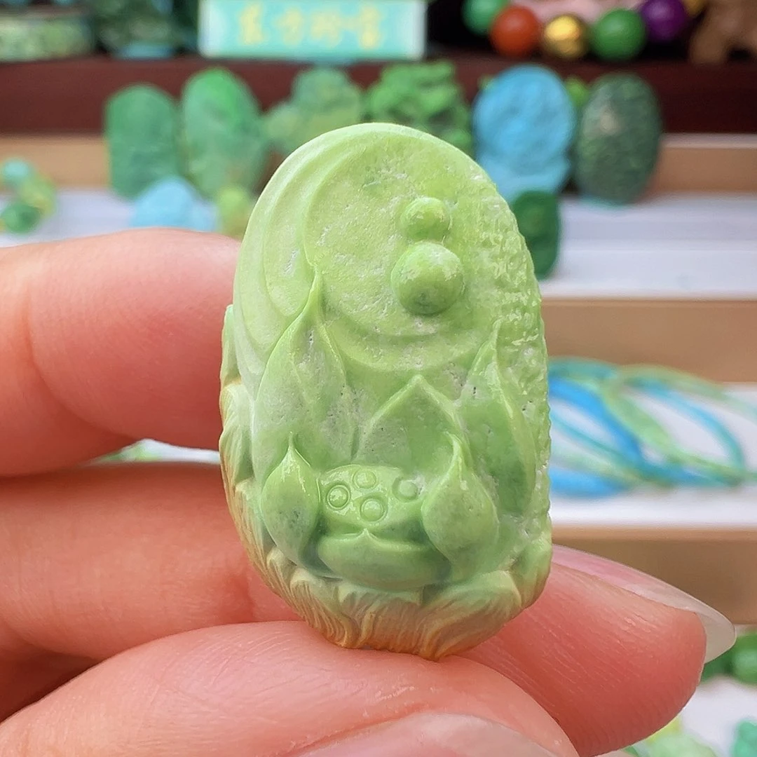 未镶嵌绿松石项链